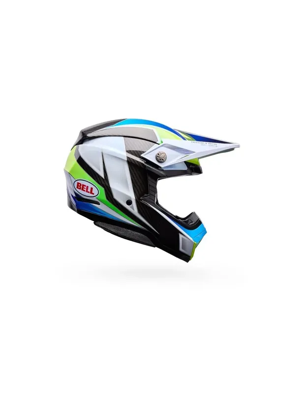 Jetzt Bestellen Helm BELL Moto-10 Spherical Grid white blue