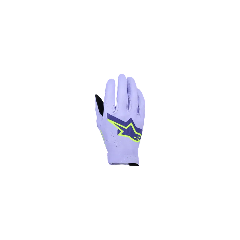 Handschuhe Alpinestars Supertech Lavender Violet Fluo Yellow Sonderaktion
