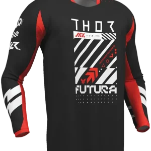 Abverkauf Crossshirt Thor Launchmode Futura Black Red