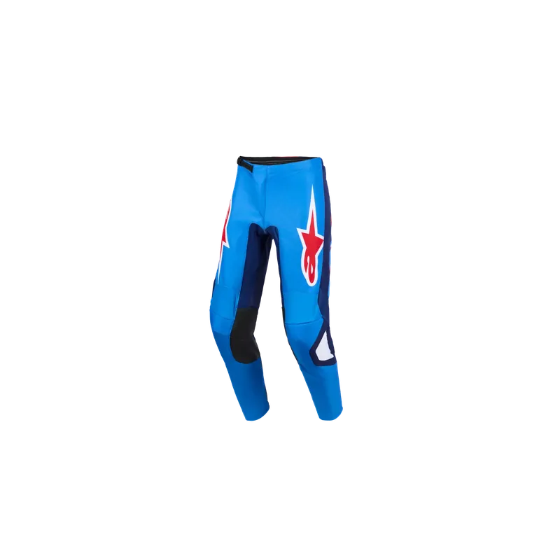 Neuheit Cross Hose Alpinestars Fluid Grid Blue Red