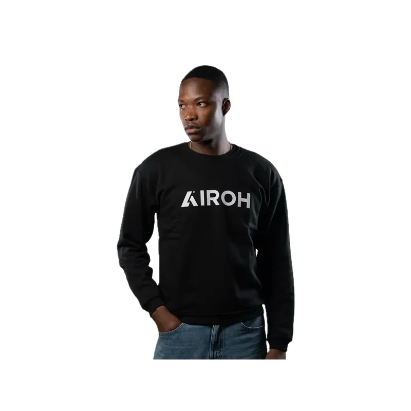 Airoh Kapuzenpullover schwarz Sonderangebot