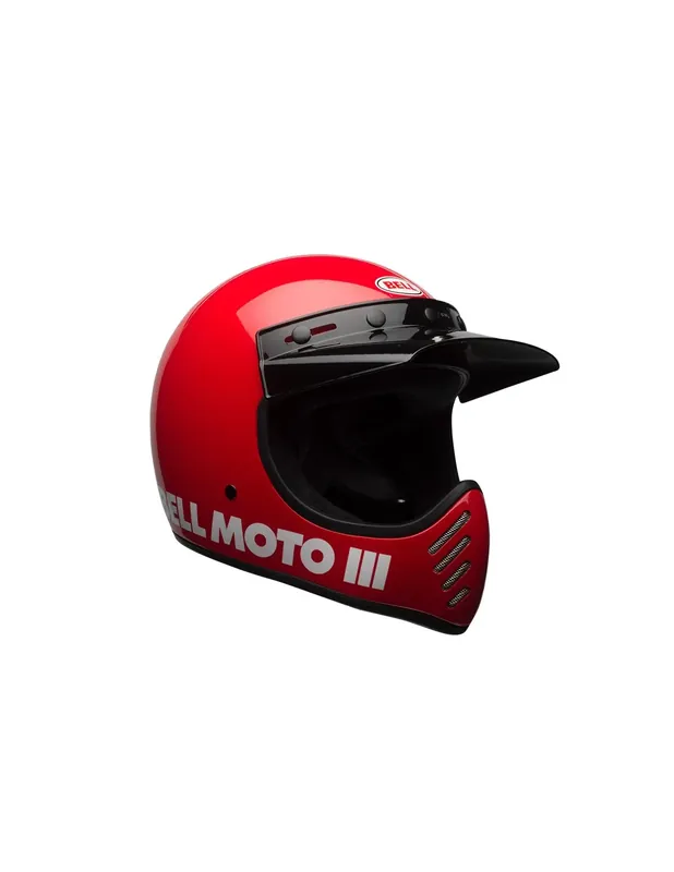 Helm Bell MOTO-3 Rot ECE 06 Nur Heute