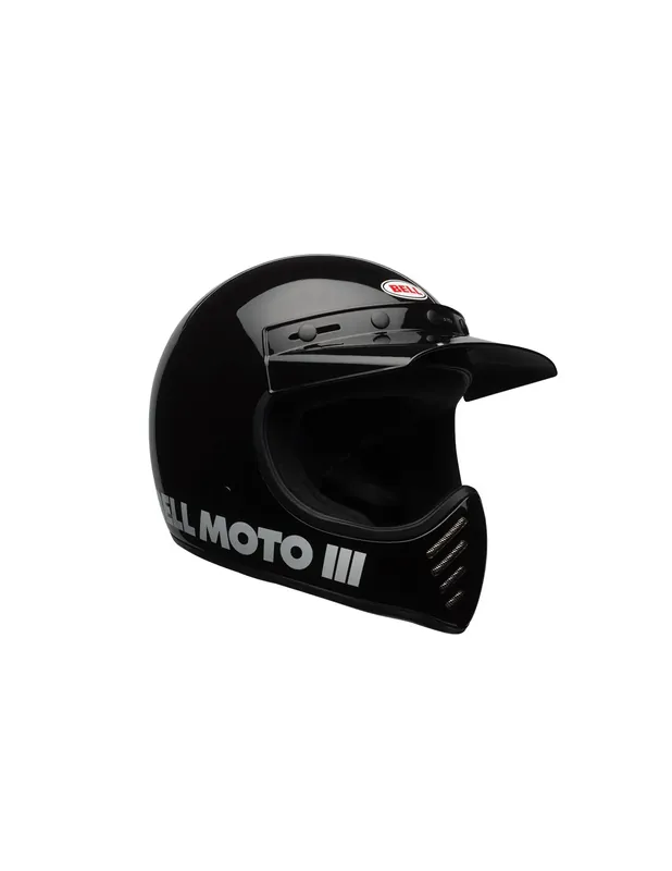 Mega-Angebot Helm Bell MOTO-3 glänzend schwarz ECE 06