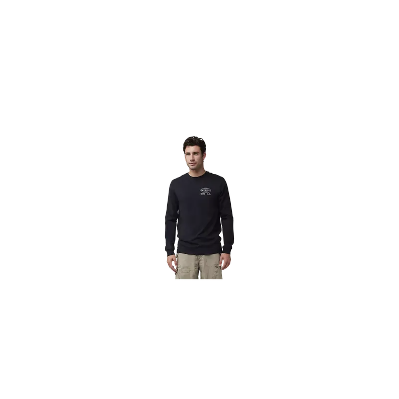 FOX Stamped Long Sleeve Premium Tee schwarz Expressversand