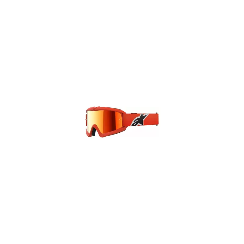 Alpinestar Vision Corp Schutzbrille für Jungen Orange Rot verspiegelte Linse Letzte Chance