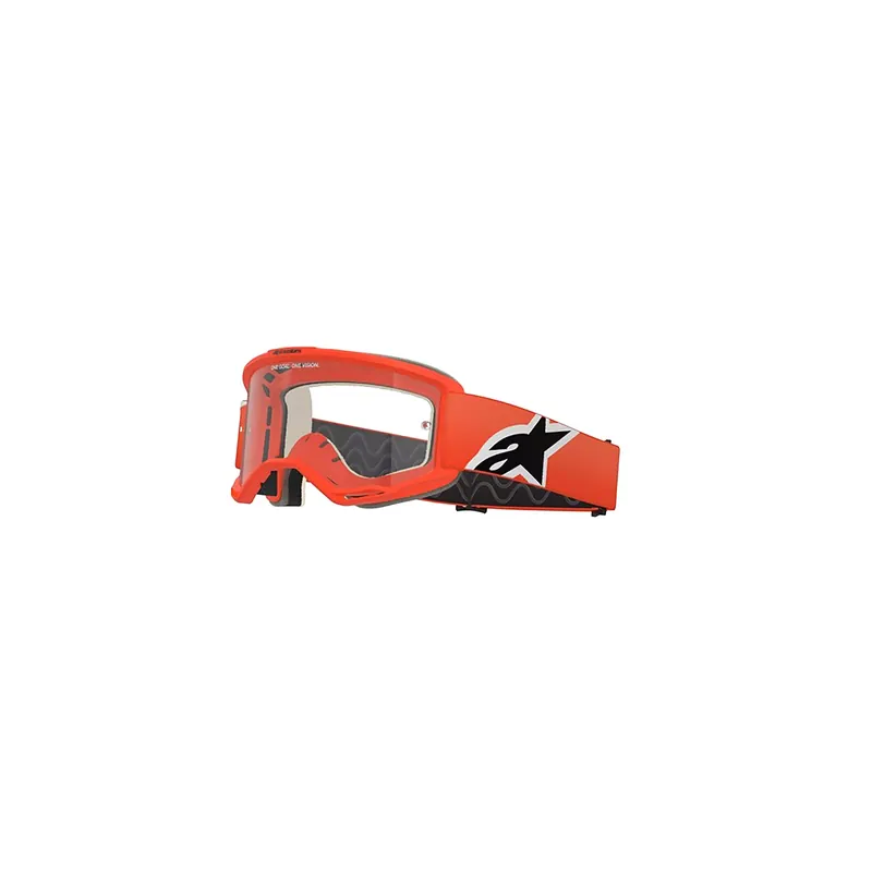 Alpinestars Vision 5 Corp MX-Brille Orange Klare Linse Bestpreis