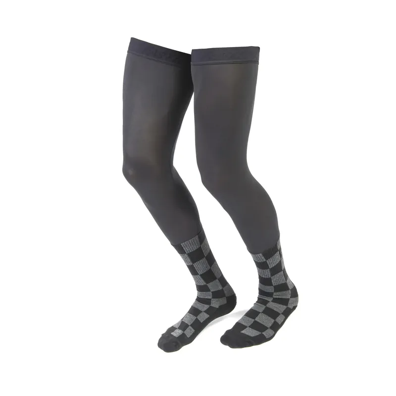 Fasthouse ELROD 24.1 Legacy Knieorthesensocken Schwarz Meistverkauft