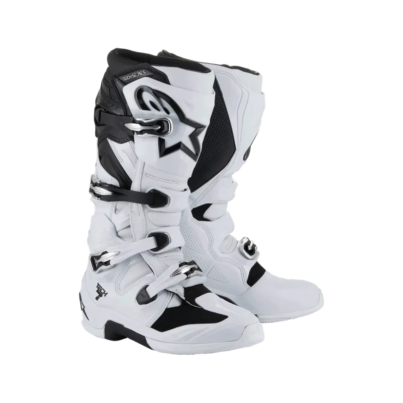 Motocross Stiefel Alpinestars Tech 7 2025 weiß schwarz Expressversand