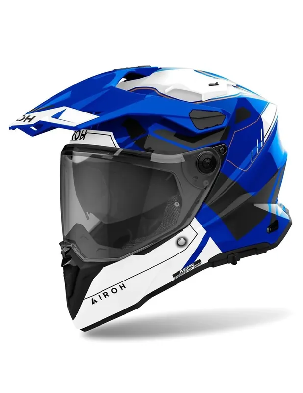 Helm Airoh Commander 2 Blau Gloss Neu