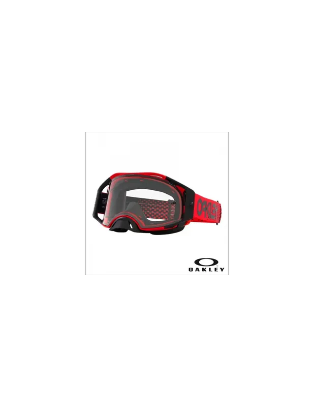 Meistverkauft Crossbrille Oakley Airbrake MX Moto Red