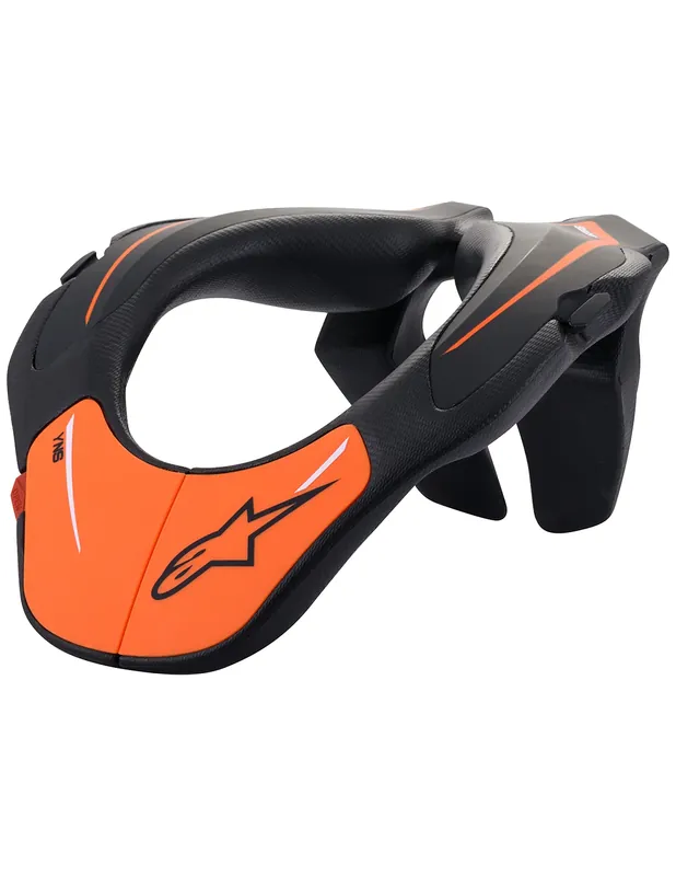 Günstig Neck Brace Alpinestars Youth schwarz Fluo Orange