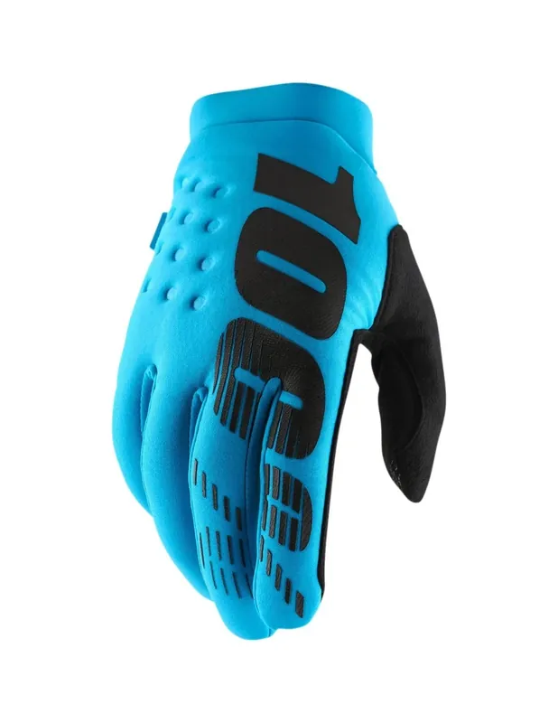 Winter Handschuhe 100% Brisker Turquoise Beliebt