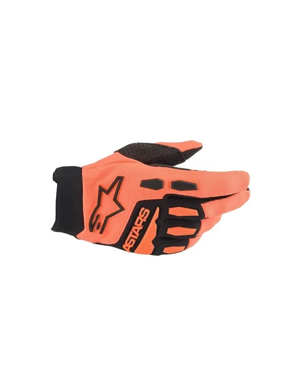 Schneller Versand Handschuhe Alpinestars Full Bore schwarz/Fluo Orange