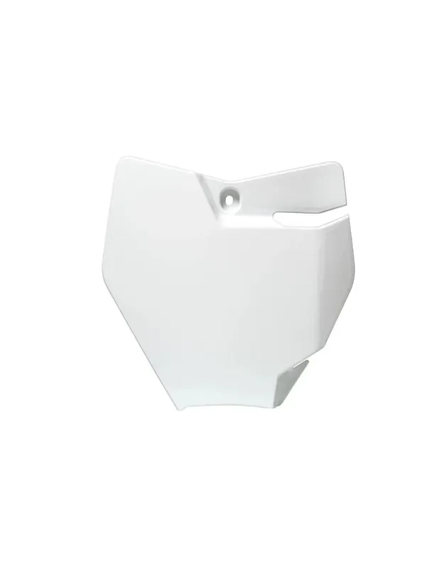 Nummerntafel Rtech KTM weiss Highlight