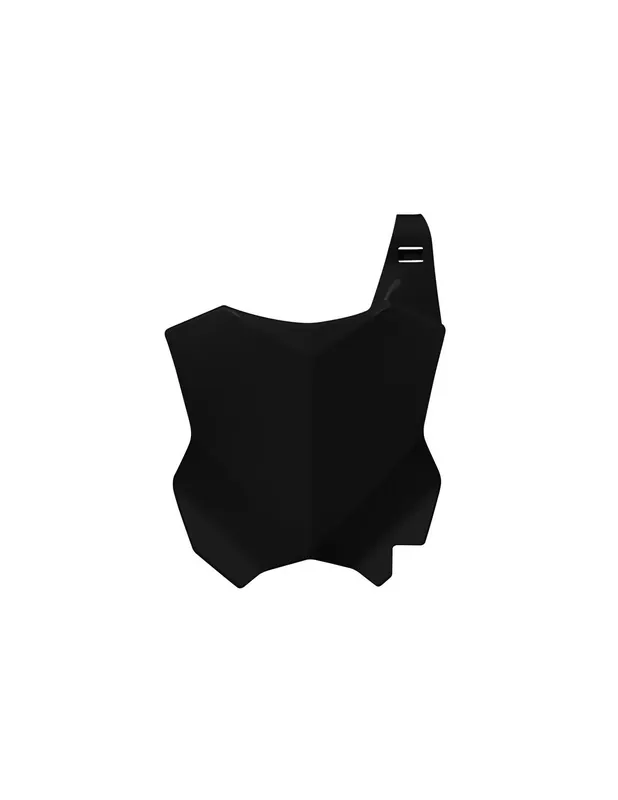 Nummerntafel Rtech Kawasaki schwarz Neu