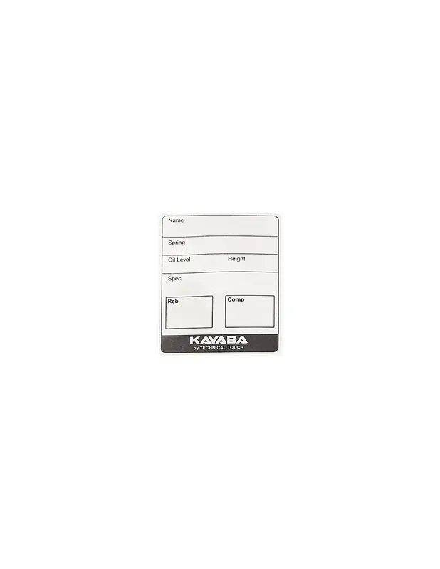 Kayaba-Klebeetiketten für die Kalibrierung (10pcs) Knallerangebot