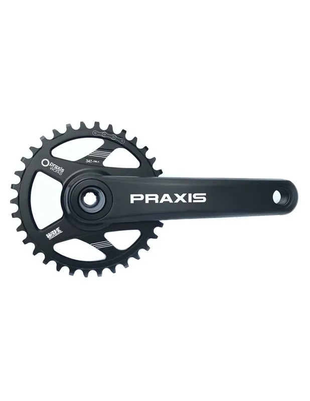 Guarniture MTB Praxis DH M30 165 alluminio Direktkauf