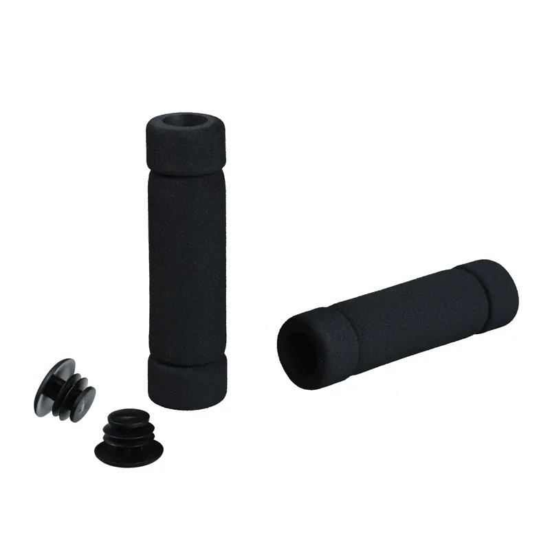 Neue Ware ScooterLibre Griffe Moosgummi schwarz Länge 125 mm aus Integralschaum