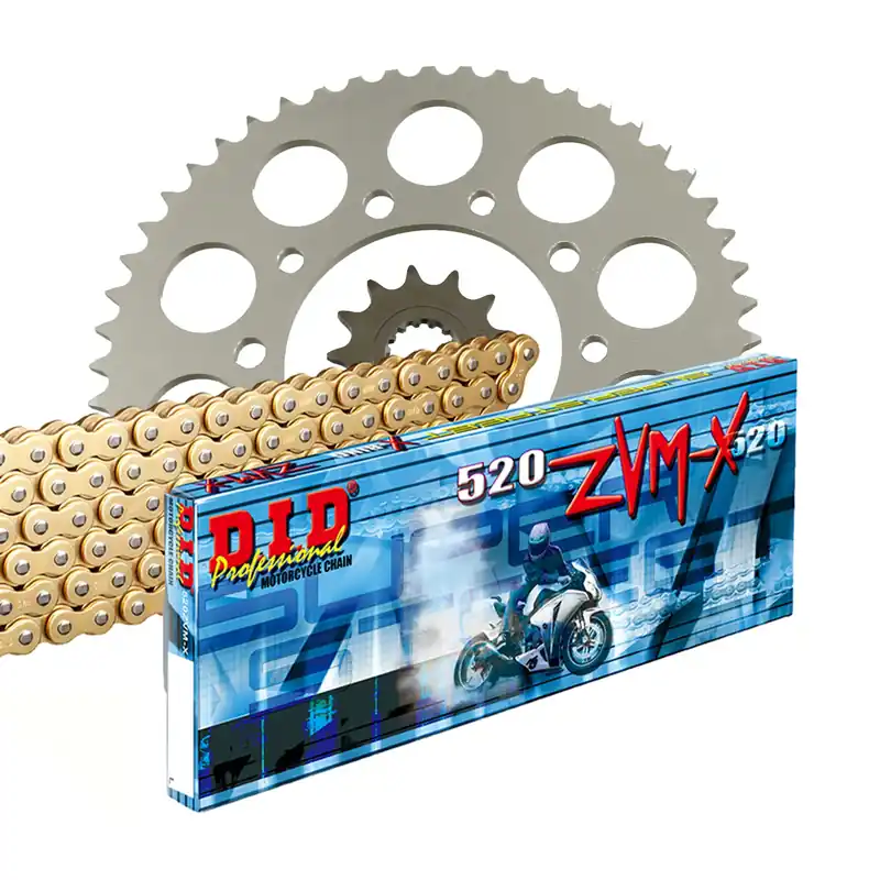 Jetzt Kaufen DID Kettensatz für Triumph Street Triple 675 ABS 13-16 520 ZVMX Kettenkit