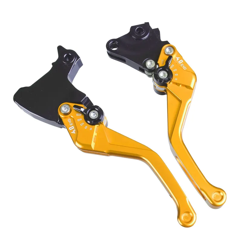 PUIG Bremshebel + Kupplungshebel Set v4 kurz gold (für BMW F 650 GS R13 08-11 ) Echt