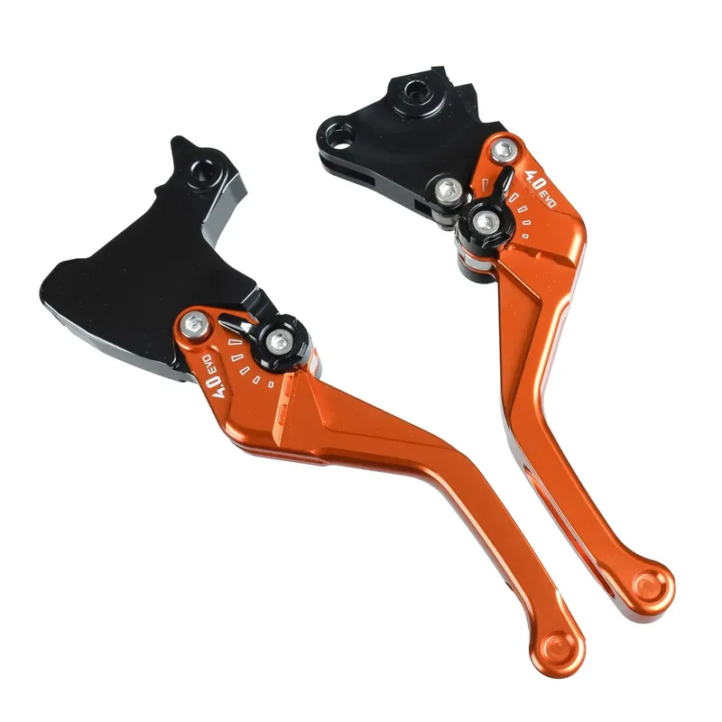 Aktuell PUIG Bremshebel + Kupplungshebel Set v4 kurz orange (für Honda NC 750 X ABS RC90 16-20 )