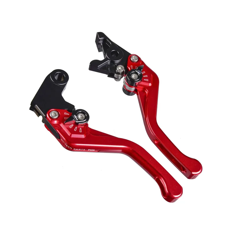 Rabatt PUIG Bremshebel + Kupplungshebel Set v3 kurz rot (für Yamaha XSR 125 ABS RE44 21-24 )