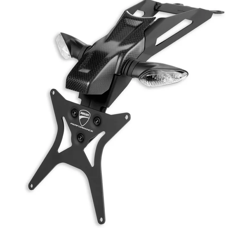Ducati Original Kit Nummernschildhalter aus Kohlefaser und Aluminium Hypermotard / Hyperstrada Heißes Angebot
