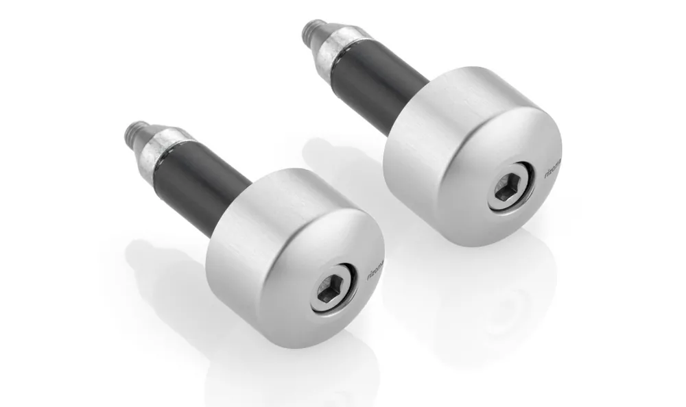 Rizoma Lenker Endcaps Silber MA534A Ausverkauf