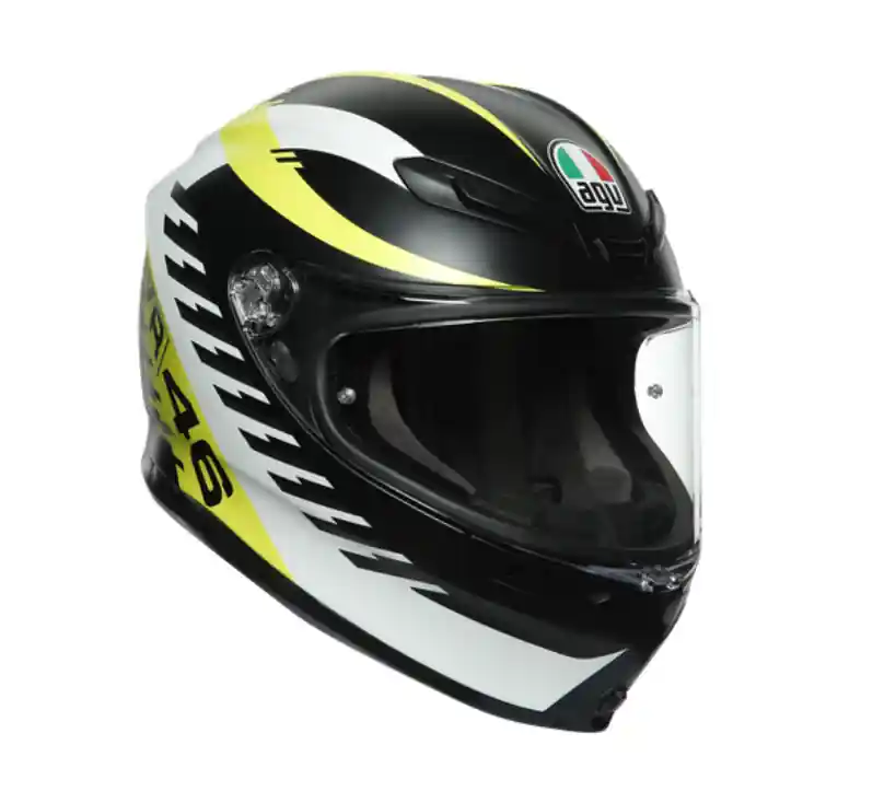 Begrenztes Angebot AGV K6 INTEGRAL HELM ECE TOP MPLK VR46 Gr. ML