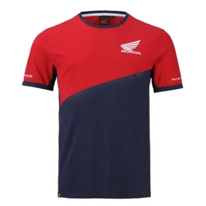 HONDA T-SHIRT RACING NAVY/RED Direktkauf