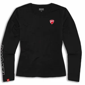 Zertifiziert Ducati T-Shirt Ducatiana L/A Damen