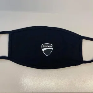 Direkt Vom Hersteller Ducati Mundschutz Original Schwarz Baumwolle Jersey