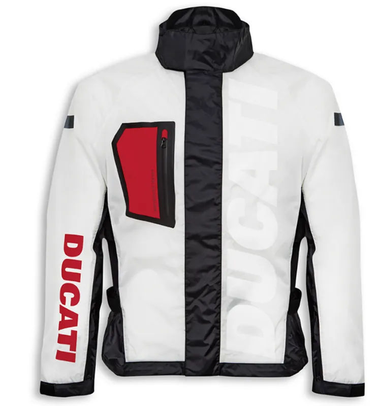 Ducati original Regen Jacke AQUA Transparent Spidi Neu