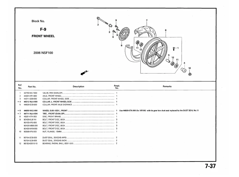 Nur Für Kurze Zeit Honda ACHSE NSR MINI NSF100 HRC 44301KR1600