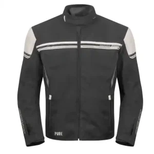 Germot Textilmotorradjacke Pure Schwarz/Sand Meistverkauft