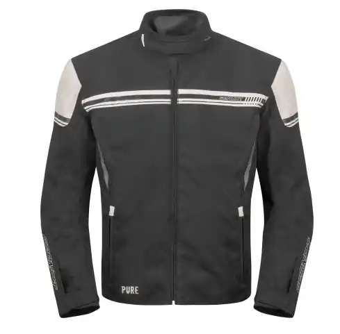 Germot Textilmotorradjacke Pure Schwarz/Sand Meistverkauft