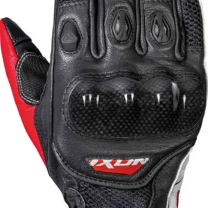Ausverkauf Ixon Rs Recon Air Motorradhandschuhe Schwarz/Rot/Weiß