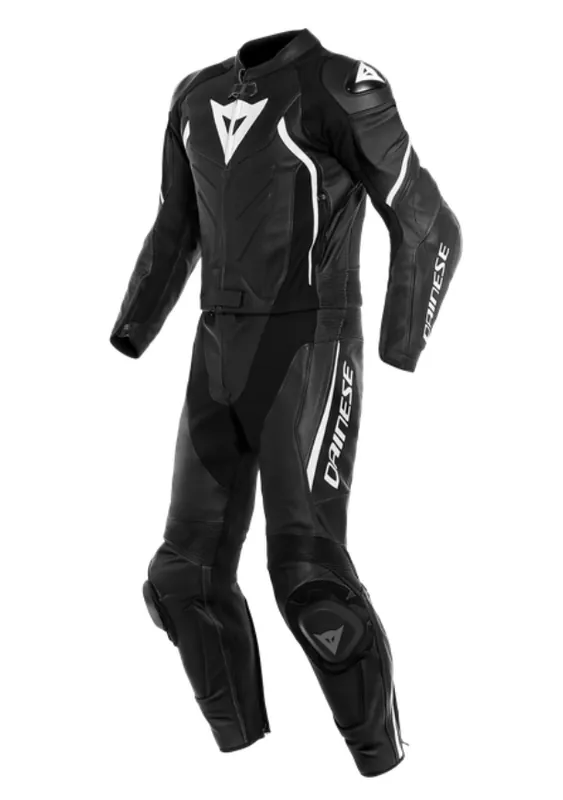 Dainese AVRO D2 Zweiteiler Lederkombi Schwarz/Weiß Direkt Vom Hersteller