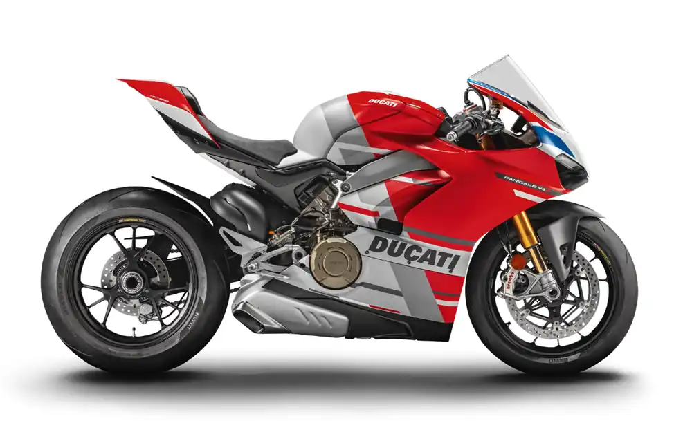Ducati MODELL MOTORRAD PANIGALE V4 S Corse 1 18 Highlight