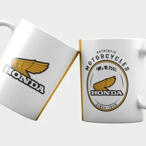 Schneller Versand HONDA TASSE VINTAGE WEIß