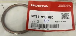 HONDA orig. Auspuffrohr Dichtung VT1100 - VTR1000F Sichere Zahlung