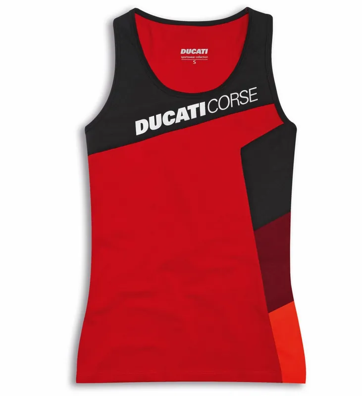 Sonderaktion Ducati Original DC Sport Ärmelloses Shirt Damen