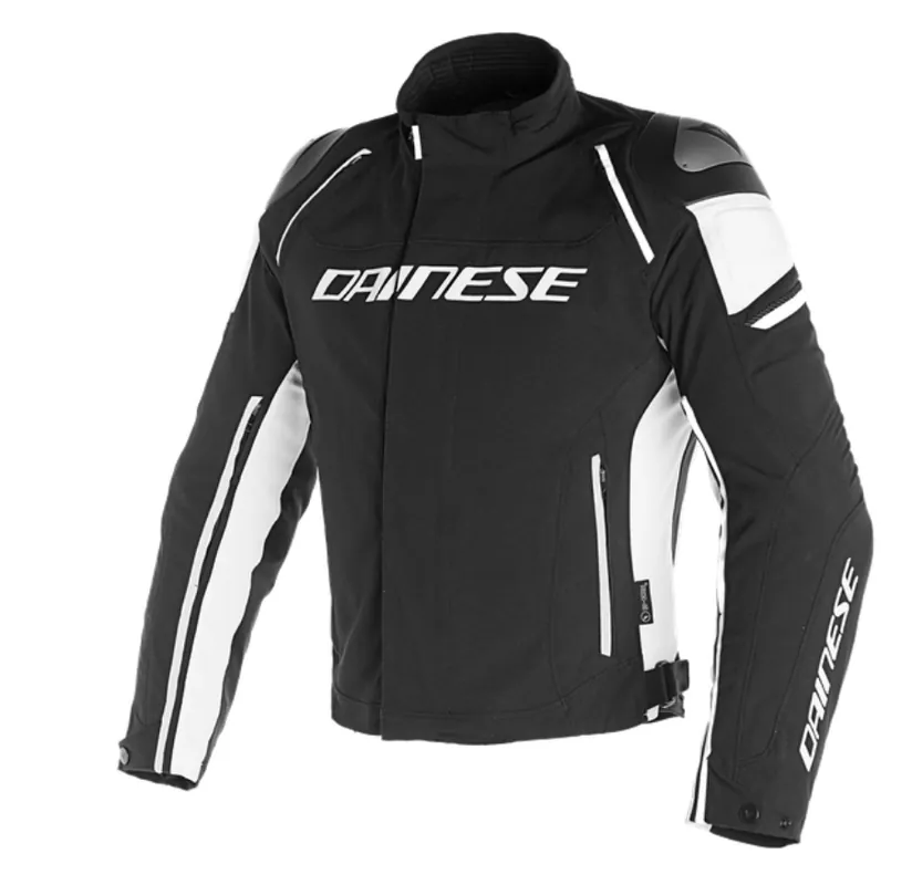 Jetzt Bestellen Dainese RACING 3 D-DRY JACKE Schwarz / Weiß