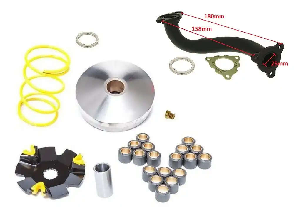 Direktkauf Tuning Kit Sport Krümmer + Variomatik CPI Explorer Generic Keeway 50