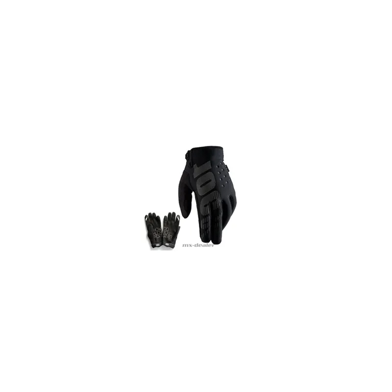 100% Prozent Brisker Microfiber Winter Handschuhe Schwarz Preisknaller