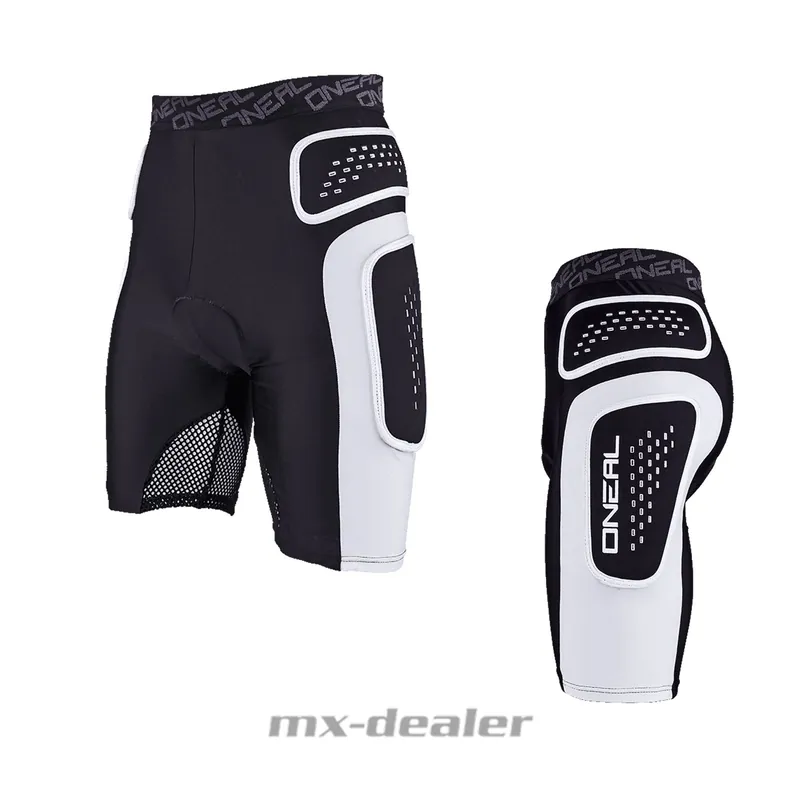 Aktuell ONeal Pro Short Schwarz MTB DH Motocross Hose Downhill Protektorenshorts