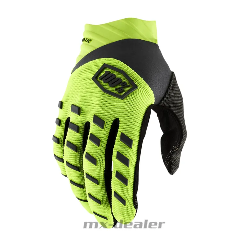 100% Prozent Airmatic V22 Gelb Glove Handschuhe MTB DH MX BMX Motocross Enduro Quad M (9) Sofort Bestellen