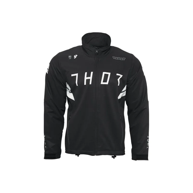 Jacke THOR WARMUP schwarz/WH M Schnäppchen
