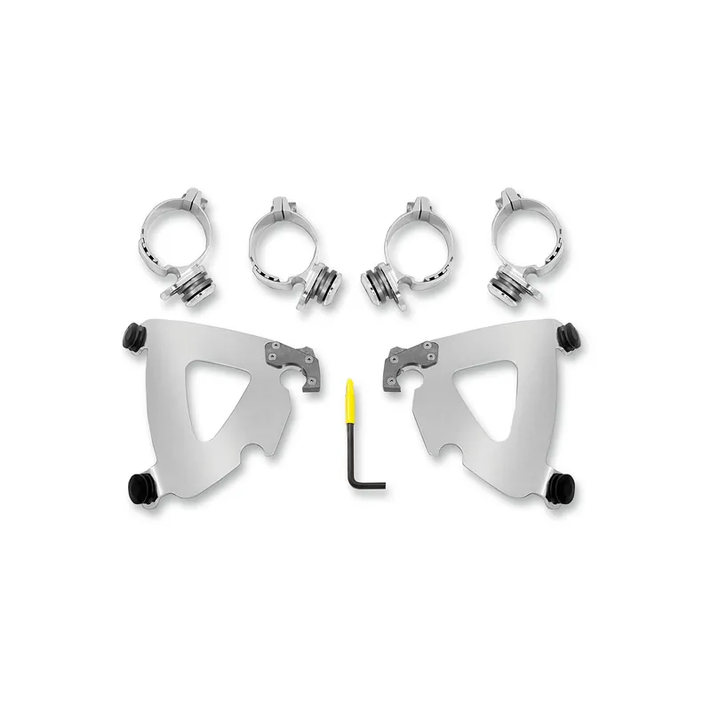 Memphis Shades Trigger-Lock Halterung für Road Warrior Windschild f. Harley FXBB 1750 ABS Softail Street Bob 107 18-20 Preisknaller