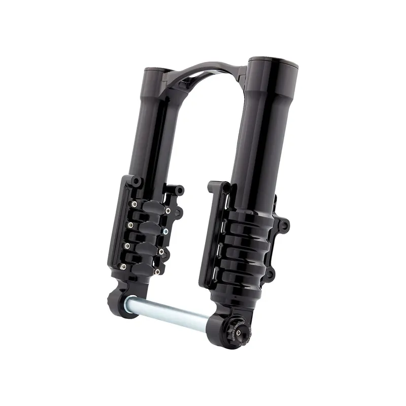 Wochenendangebot Arlen Ness Gabelholme Method No Flex 49mm schw. elox. f. Harley Touring 14–24